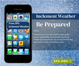 Be Prepared for Inclement Weather